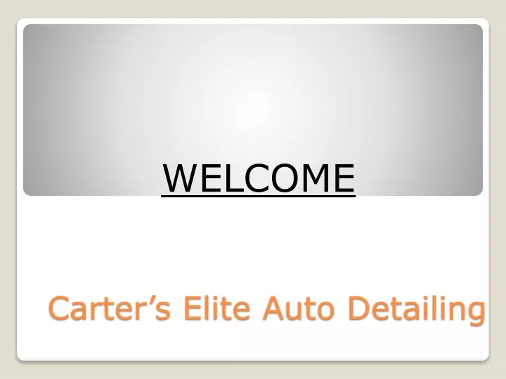 carter s elite auto detailing