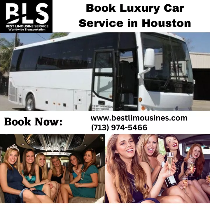 book luxury car service in houston