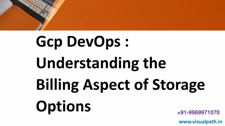 gcp devops understanding the billing aspect