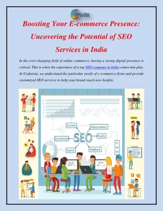 Boosting Your E-commerce Presence Uncovering the Potential of SEO Services in India