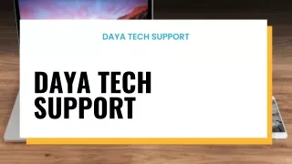 daya tech support
