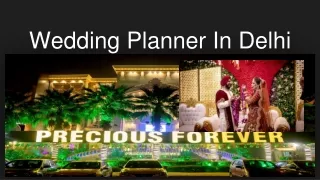 WEDDING PLANNER IN DELHI