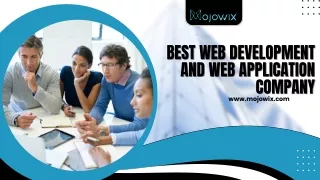 Best Web Development and Web Application Company  Best Digital Marketing Company  Mojowix