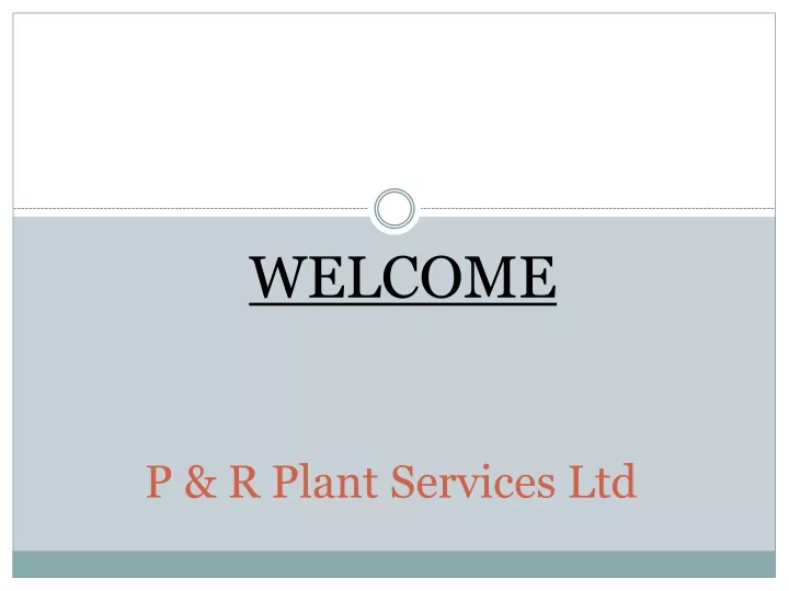 p r plant services ltd