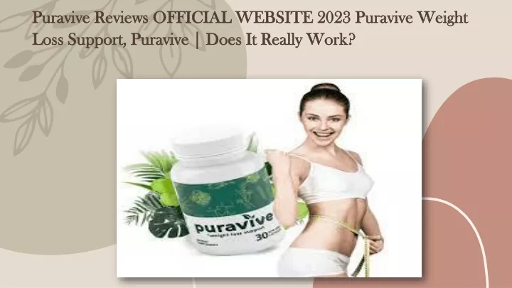 puravive puravive reviews official website 2023