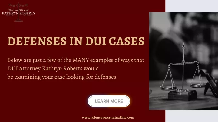 defenses in dui cases