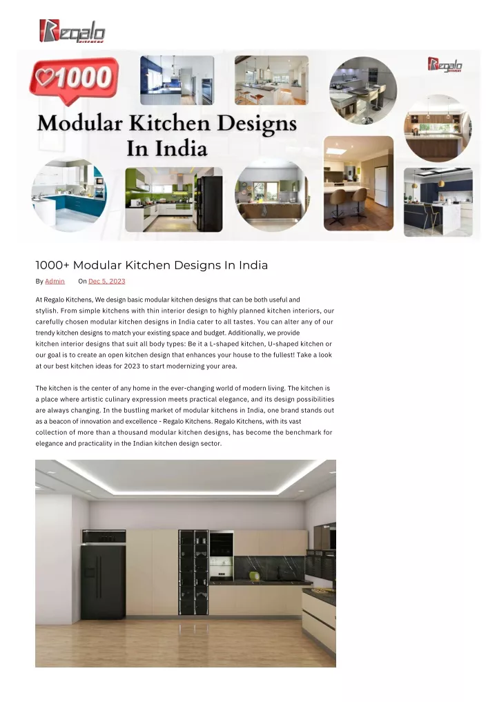 1000 modular kitchen designs in india