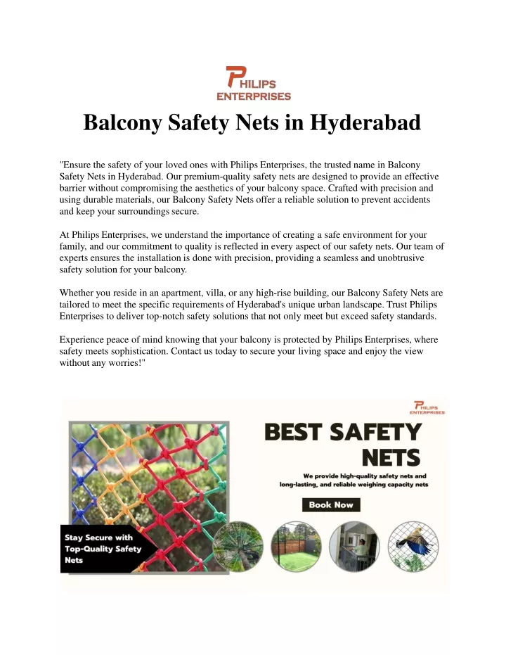 balcony safety nets in hyderabad