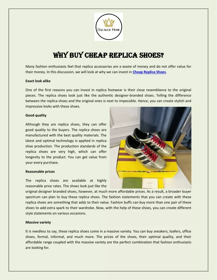 why buy cheap replica shoes why buy cheap replica