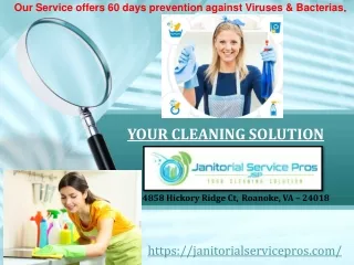 Ennoble Your Space with Impeccable Janitorial Cleaning Services in Roanoke