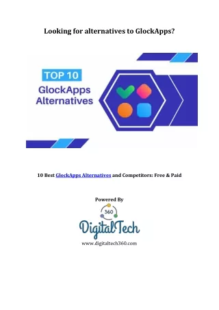 10 Best GlockApps Alternatives to Spike Your Email Deliverability