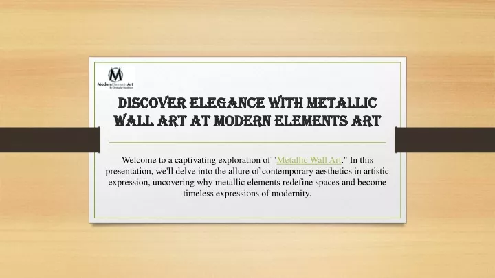 discover elegance with metallic wall art at modern elements art