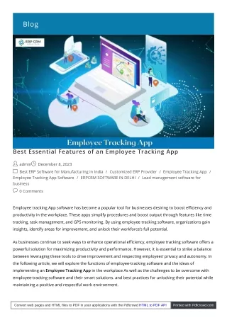 Boosting Efficiency: Unleashing the Potential of Employee Tracking App