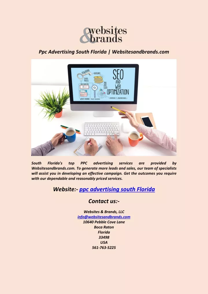 ppc advertising south florida websitesandbrands