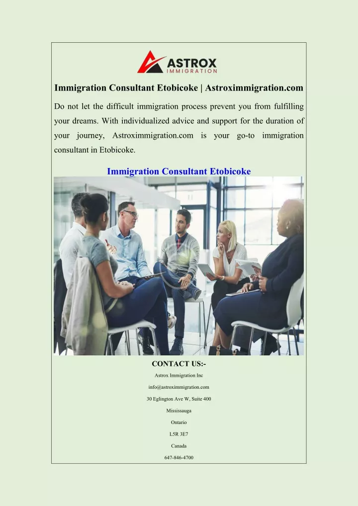 immigration consultant etobicoke