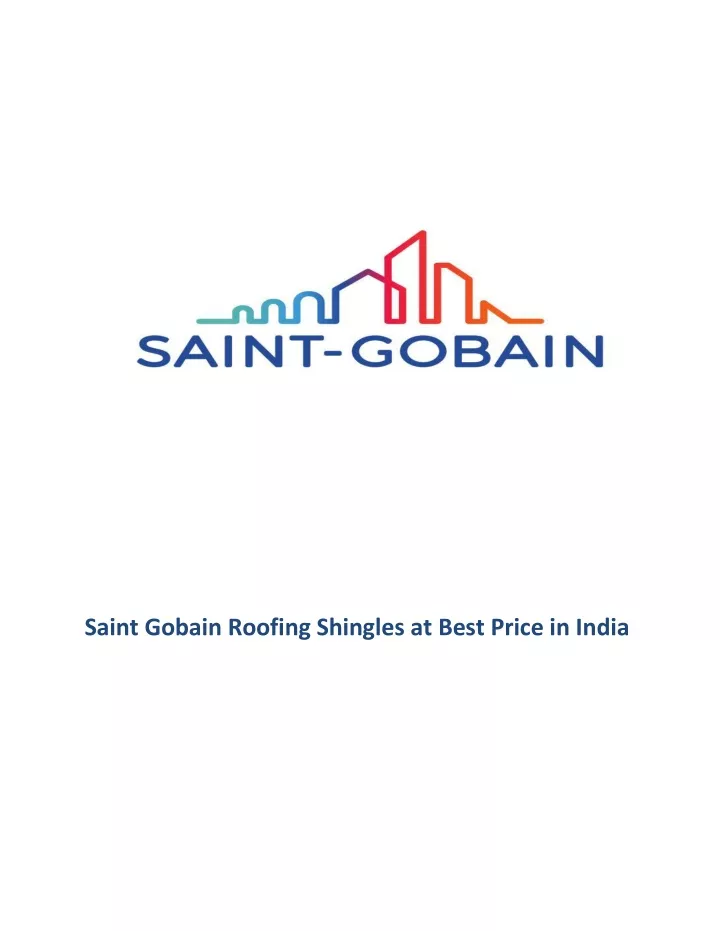 saint gobain roofing shingles at best price
