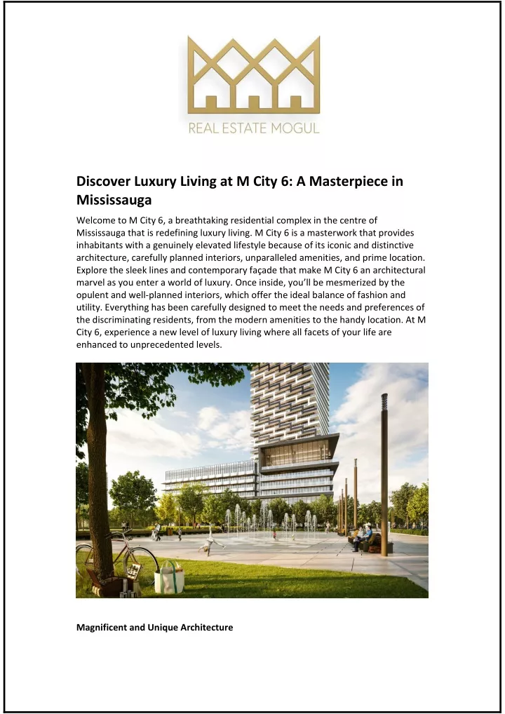 discover luxury living at m city 6 a masterpiece