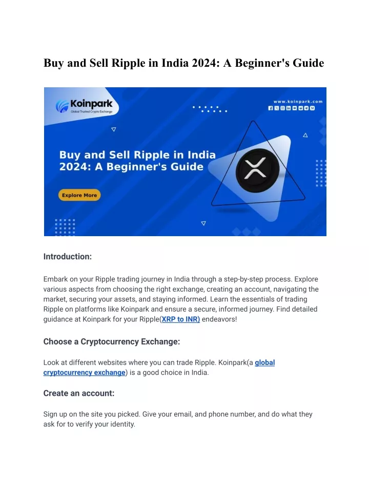 PPT Buy And Sell Buy And Sell Ripple In India 2024 A Beginner S   Buy And Sell Ripple In India 2024 A Beginner N 