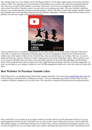 buy youtube likes low cost instant