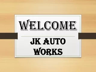 welcome