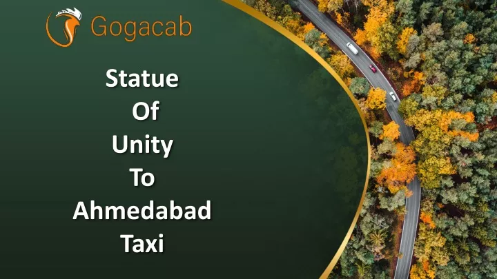 statue of unity to ahmedabad taxi