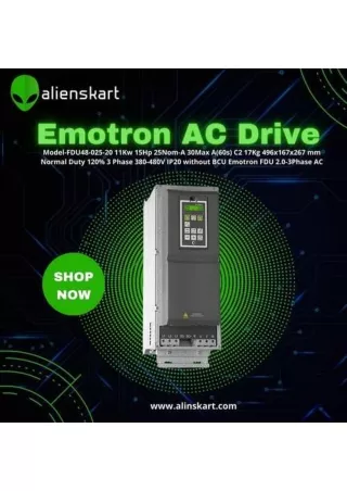 Emotron AC Drives provided by Market leaders