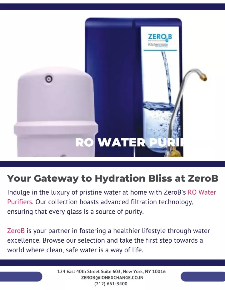 ro water purifiers