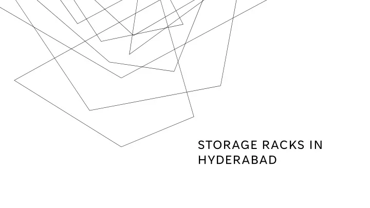 storage racks in hyderabad
