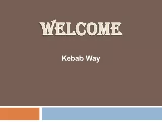 welcome