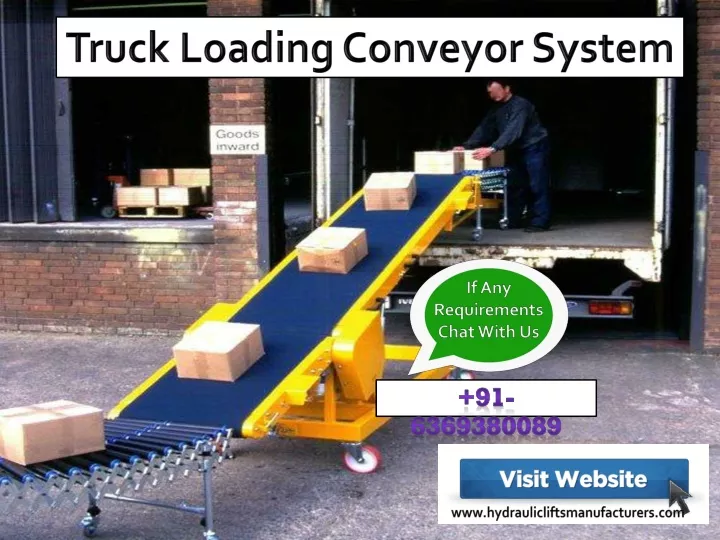 truck loading conveyor system