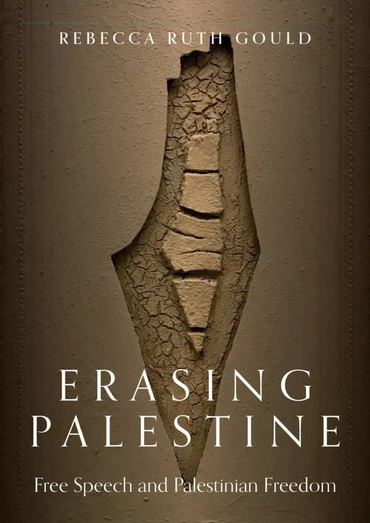 read pdf erasing palestine free speech