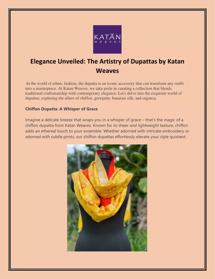 elegance unveiled the artistry of dupattas