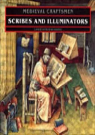 ⭐DOWNLOAD⚡ Book [PDF]  Scribes and Illuminators (Medieval Craftsmen Series)