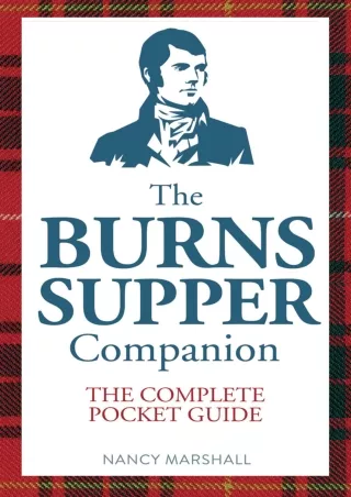 ❤READ❤ [PDF]  The Burns Supper Companion