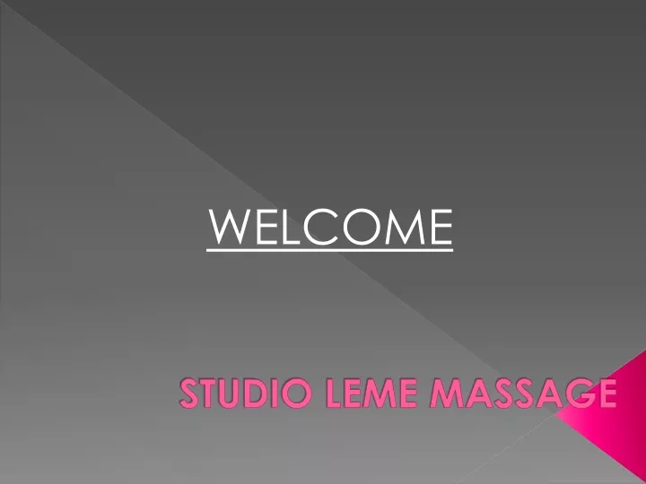 studio leme massage