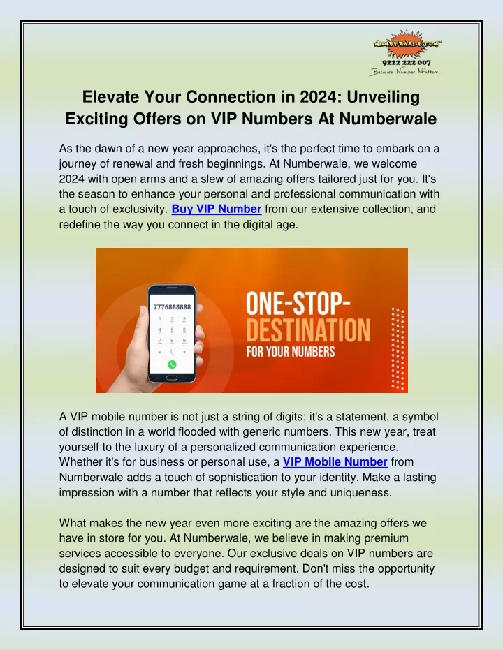 elevate your connection in 2024 unveiling