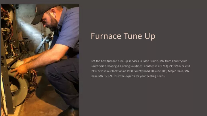 furnace tune up