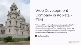 Web-Development-Company-in-Kolkata-ZIIM