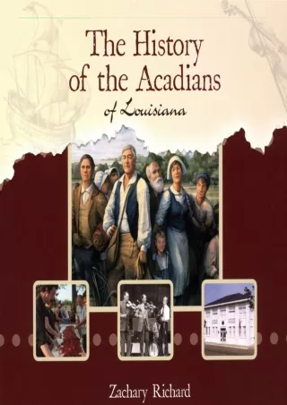 pdf read online the history of the acadians