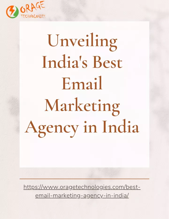 unveiling india s best email marketing agency