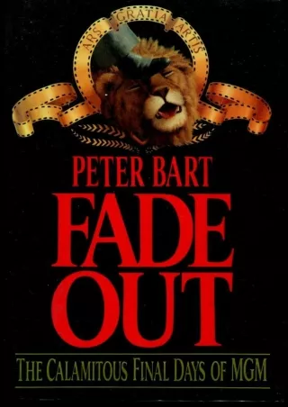 Download ⚡️ Fade Out: The Calamitous Final Days of MGM