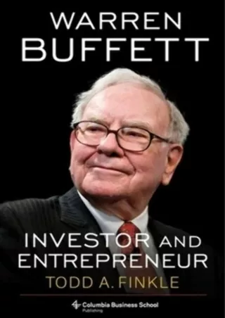 Download⚡️ Warren Buffett: Investor and Entrepreneur