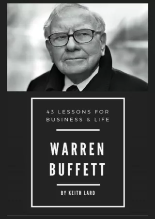 Ebook❤️(download)⚡️ Warren Buffett: 43 Lessons for Business & Life