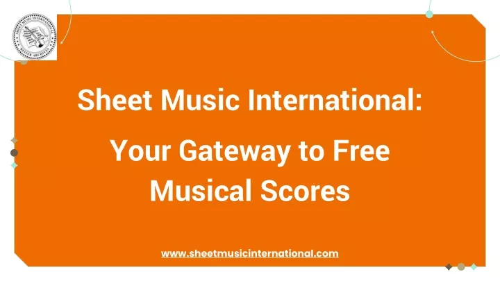sheet music international your gateway to free musical scores