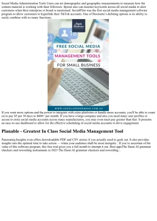 social media administration tools users
