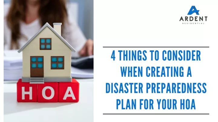 4 things to consider when creating a disaster