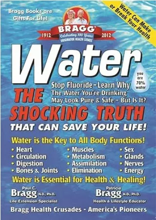 download⚡️[EBOOK]❤️ Water: The Shocking Truth That can Save Your Life