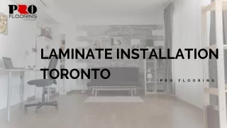 Laminate Installation Toronto - Flooring