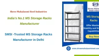 SMSI -Trusted MS Storage Racks Manufacturer in Delhi  (1)