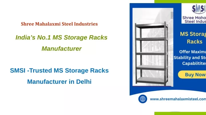 shree mahalaxmi steel industries